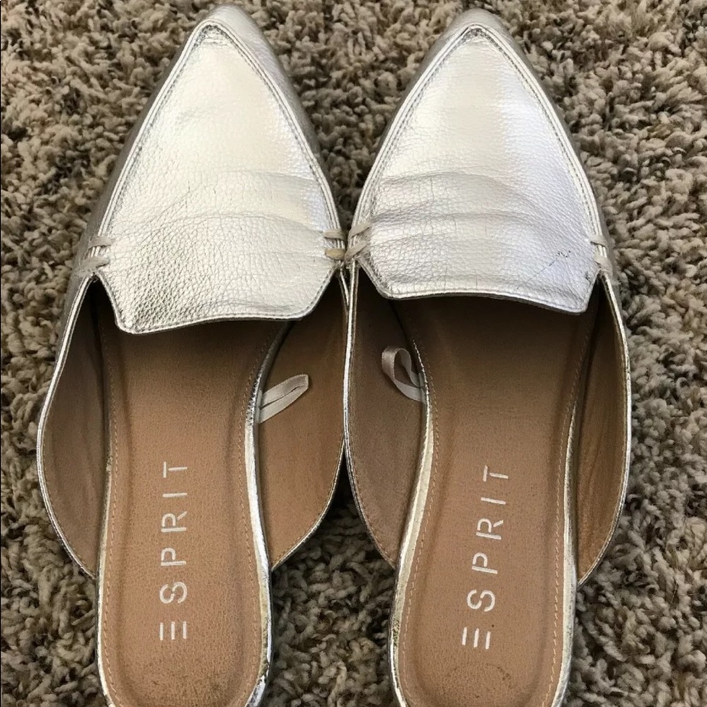 ESPRIT Silver women Flat size 6M